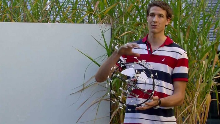 Lightweight Crash-Resistant Flying Gimball
