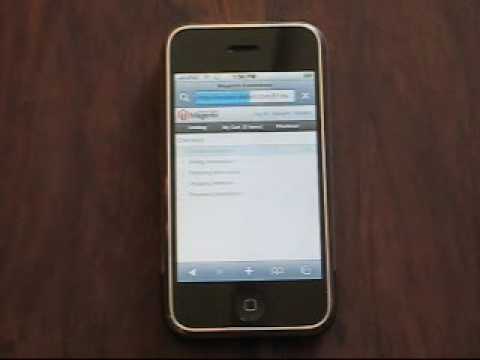 Mobile eCommerce Developments: Magento iPhone Theme