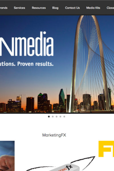 Relaunch of DMNmedia.com – Professional Services Web Site
