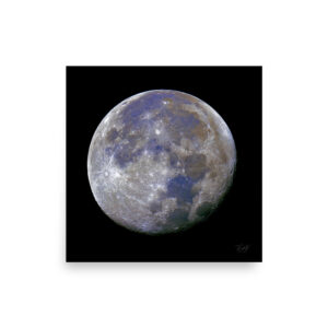 Mineral Moon (Photo paper poster)